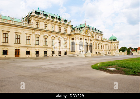 Schloss Belvedere - in Wien, Österreich Stockfoto