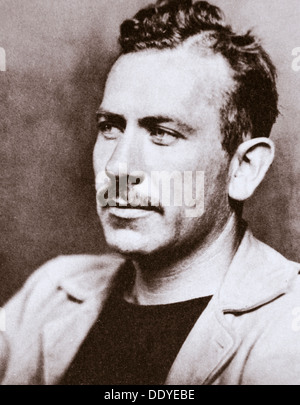 John Steinbeck, US-amerikanischer Schriftsteller, c1939. Künstler: unbekannt Stockfoto