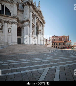 Santa Maria della Salute, die Basilika von St. Maria von Gesundheit und Heil, Campo della Salute Stockfoto