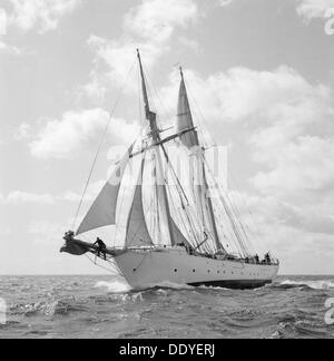 "Gladan', schwedische Marine Schulschiff, 1958. Artist: Unbekannt Stockfoto