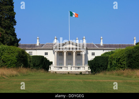 Áras ein Uachtaráin (offizielle Residenz des irischen Präsidenten) in Dublin, Irland Stockfoto
