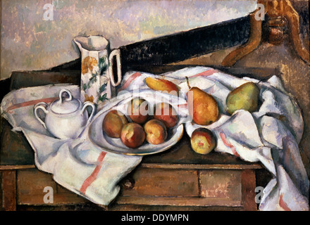 "Pfirsiche und Birnen", 1890-1894.  Künstler: Paul Cezanne Stockfoto