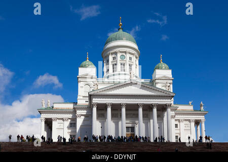 Helsinki Kathedrale, Senatsplatz, Helsinki, Finnland, Europa Stockfoto