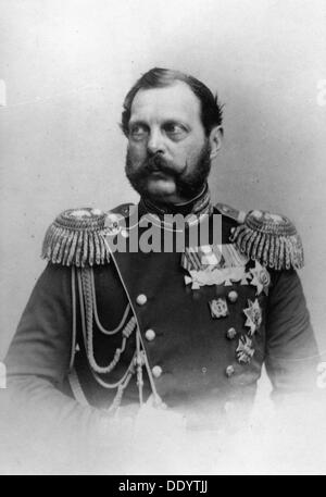 Zar Alexander II. von Russland, c1860s(?) Künstler: Andrei Deniere Stockfoto