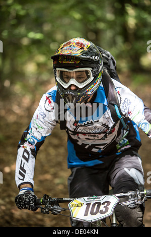 SuperEnduro, Tolfa, Italien Stockfoto