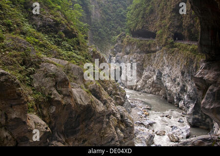 Taroko Gorge National Park in der Nähe von Hualien, Taiwan, China, Asien Stockfoto