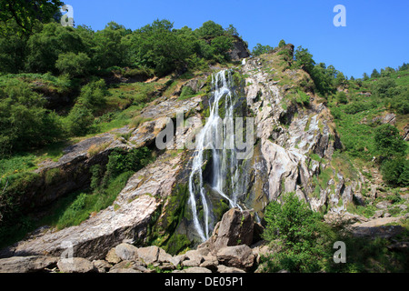 Powerscourt Wasserfall im County Wicklow, Irland Stockfoto