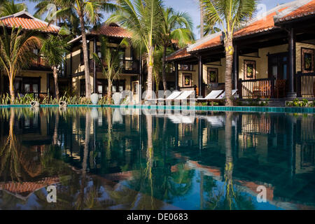 Lotus Village Resort, pool Stockfoto