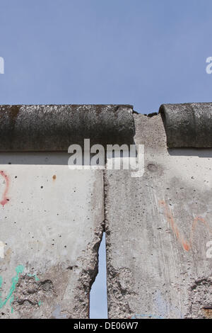 Original Berliner Mauer, Berlin Stockfoto