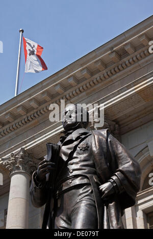 Statue von Karl August Freiherr von Hardenberg, auch Carl August von Hardenberg, preußischer Minister für auswärtige Angelegenheiten von 1804 Stockfoto