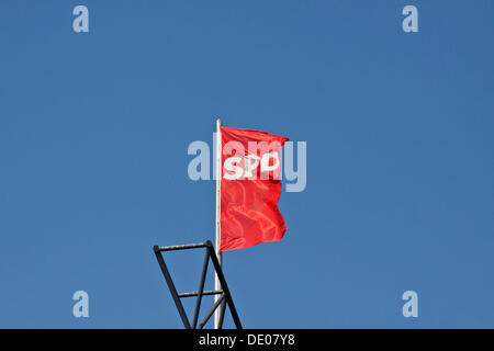 SPD, Sozialdemokratische Partei Deutschlands, Willy-Brandt-Haus-Haus, Berlin Stockfoto