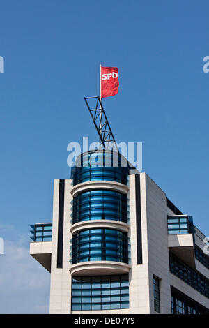 SPD, Sozialdemokratische Partei Deutschlands, Willy-Brandt-Haus-Haus, Berlin Stockfoto