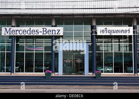 Mercedes-Benz-Händler, Chiang Mai, Thailand, Südostasien Stockfoto