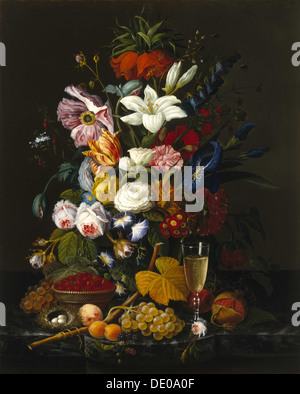 Viktorianische Bouquet, c. 1850. Künstler: Roesen, Severin (1816-nach 1872) Stockfoto