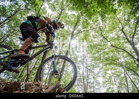 SuperEnduro, Tolfa, Italien Stockfoto