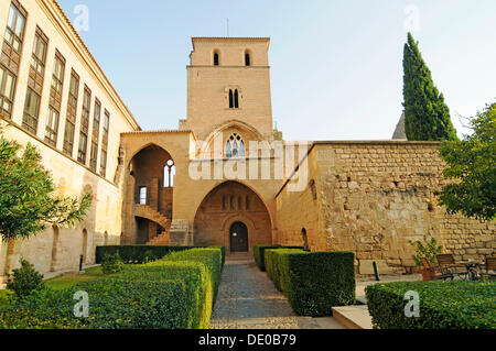 Parador, Schlosshotel, Castillo de Los Calatravos, Alcaniz, Aragon, Spanien, Europa Stockfoto