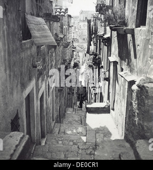 Gasse in Dubrovnik, Kroatien, Jugoslawien, 1939. Artist: Unbekannt Stockfoto