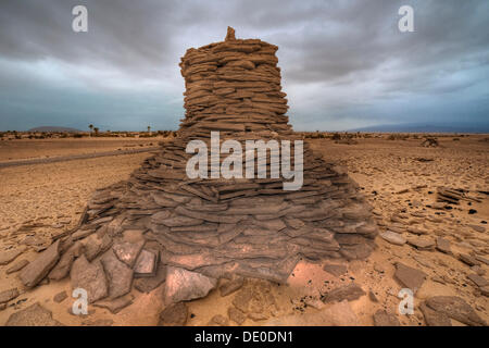 Afar-Grab des Kriegers, zwischen Afdera und Ertale Stockfoto