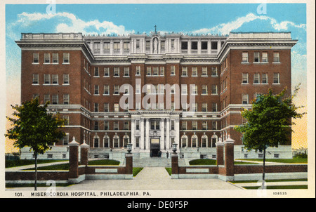 Misericodia Hospital, Philadelphia, Pennsylvania, USA, 1926. Artist: Unbekannt Stockfoto