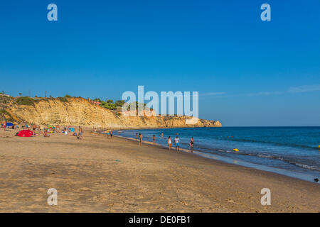 Strand, Praia do Porto de Mós, Algarve, Atlantik, Portugal, Europa Stockfoto