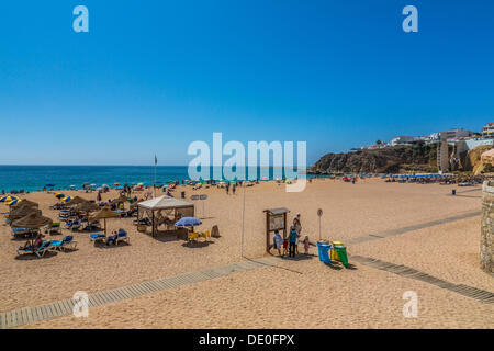 Strand, Praia do Penedo, Albufeira, Algarve, Portugal, Europa Stockfoto