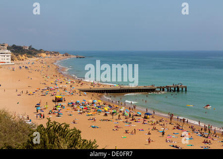 Strand, Praia do Penedo, Albufeira, Algarve, Portugal, Europa Stockfoto