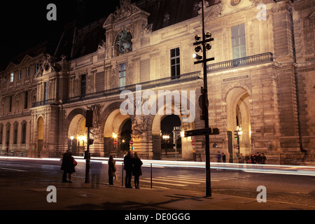 Pavillon de Lesdiguieres, dem Louvre, Paris, Frankreich Stockfoto