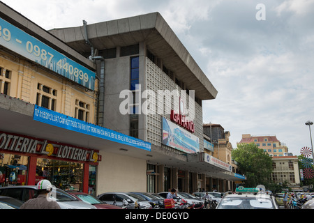 Bahnhof Hanoi Stadt (Phòng Vé Ga Hà Nội), Hanoi, Vietnam Stockfoto