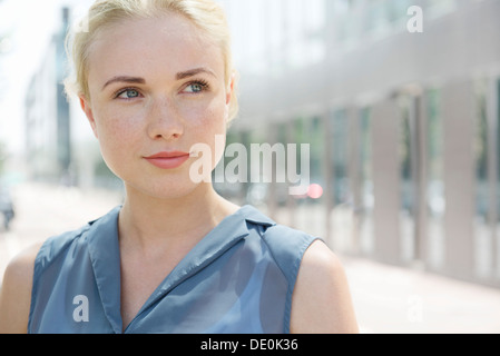 Junge Frau, Porträt Stockfoto