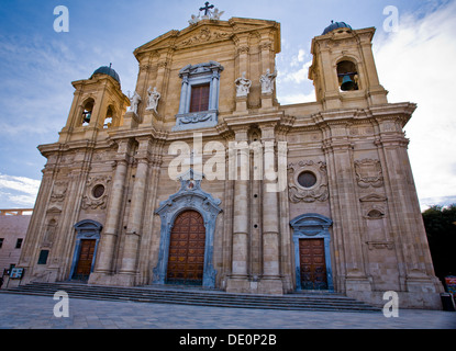 Chiesa Madre in Marsala in der Provinz von Trapani, Sizilien. Stockfoto