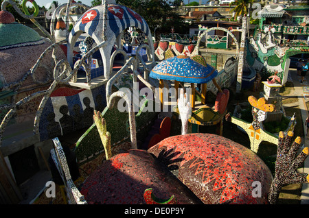 "Fusterlandia", Wohnhaus und Atelier der Keramik-Künstler Jose Fuster Stockfoto