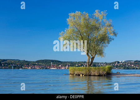 Abend Stimmung am Klausenhorn in der Nähe von Dingelsdorf, Bodensee, Baden-Württemberg, PublicGround Stockfoto