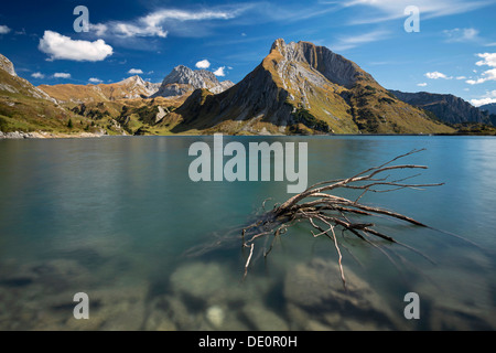 Spullersee Reservoir in Vorarlberg, Austria, Europe Stockfoto