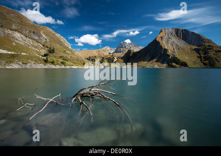 Spullersee Reservoir in Vorarlberg, Austria, Europe Stockfoto