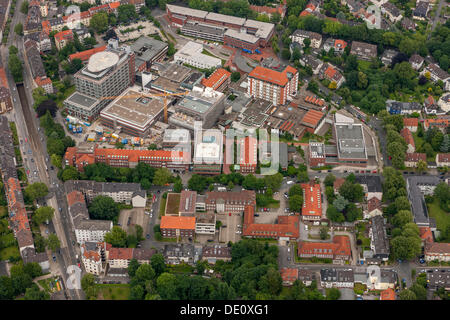 Luftbild, Bergmannsheil Krankenhaus, Universitätsklinik, Bochum, Ruhrgebiet, Nordrhein-Westfalen Stockfoto