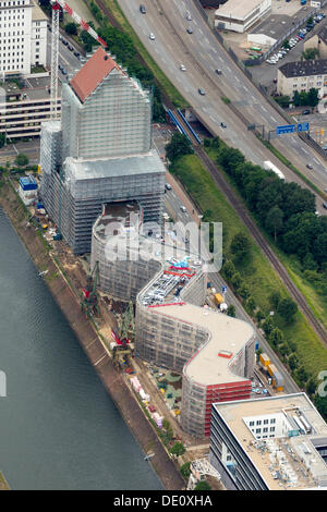 Luftaufnahme, Nordrhein Westfalen, Ruhrgebiet, Duisburg, NRW Staatsarchiv Stockfoto