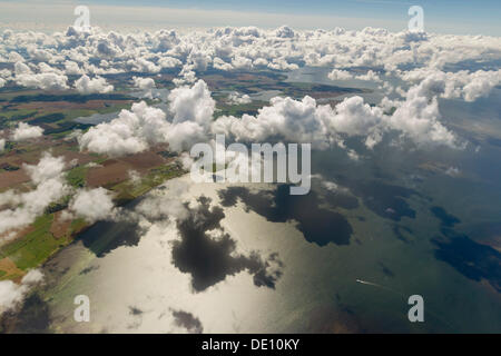 Luftaufnahme, Insel Hiddensee Stockfoto