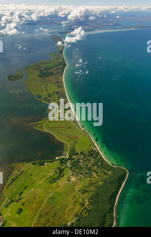 Luftaufnahme, Insel Hiddensee Stockfoto