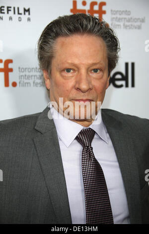 Toronto, Kanada. 09. September 2013. US-Schauspieler und Darsteller Mitglied Chris Cooper für das Screening von kommt "August: Osage County" während der 38th annual Toronto Film Festival, in Toronto, Kanada, 9. September 2013. Das Festival dauert bis zum 15. September. Foto: Hubert Boesl/Dpa/Alamy Live News Stockfoto