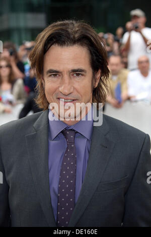 Toronto, Kanada. 09. September 2013. US-Schauspieler Dermot Mulroney für das Screening von kommt "August: Osage County" während der 38th annual Toronto Film Festival, in Toronto, Kanada, 9. September 2013. Das Festival dauert bis zum 15. September. Foto: Hubert Boesl/Dpa/Alamy Live News Stockfoto