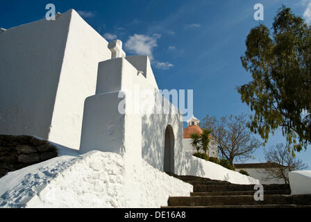 Puig de Missa Kirche, Santa Eulalia, Ibiza, Spanien, Europa Stockfoto