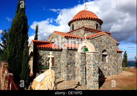 Zypern, Kapelle, Kirche aller Heiligen von Zypern im Kloster Stavrovouni Stockfoto