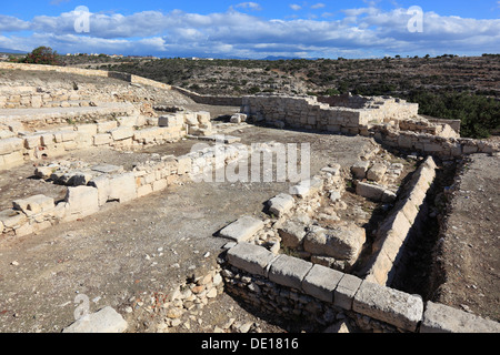 Zypern, Kourion, assyrische Ku-ri-i, antike griechische, lateinische, Curium, historischen, antiken Ausgrabungsstätte, Ruinen Stockfoto