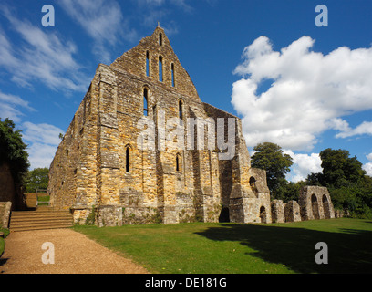 Battle Abbey Ruinen. Stockfoto