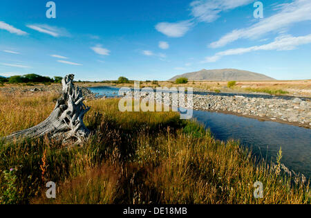 Landschaft in der Nähe von El Calafate, der Nationalpark Los Glaciares, UNESCO-Weltkulturerbe, Cordillera, Provinz Santa Cruz, Patagonien Stockfoto