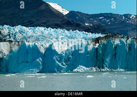 Upsala Gletscher, Lago Argentino, der Nationalpark Los Glaciares, UNESCO-Weltkulturerbe, Cordillera, Provinz Santa Cruz Stockfoto