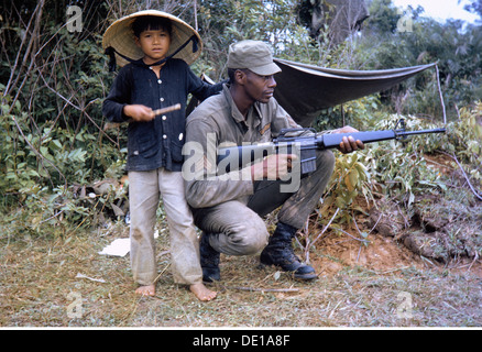 Aus einem vietnamesischen amerikanischen mädchen