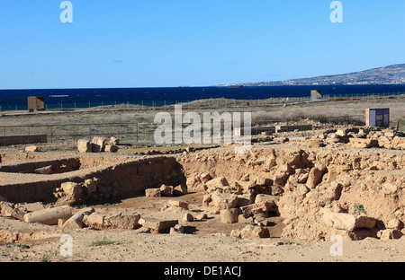 Zypern, Paphos Stadt, Gazibaf, Website der antiken Ruinen, archäologischer Park Stockfoto