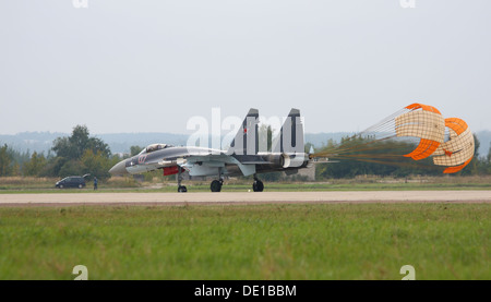 Sukhoi Su-35 s auf der MAKS-2013 Stockfoto
