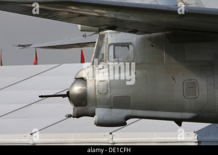 Turbo-Propeller strategische Bomber-Trägerrakete Tupolev Tu-95MS Bear Stockfoto